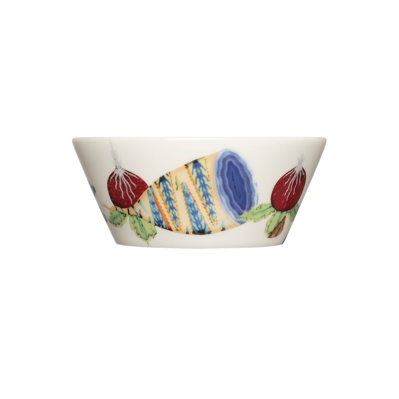 iittala Taika Sato Dessert Bowl wraparound design