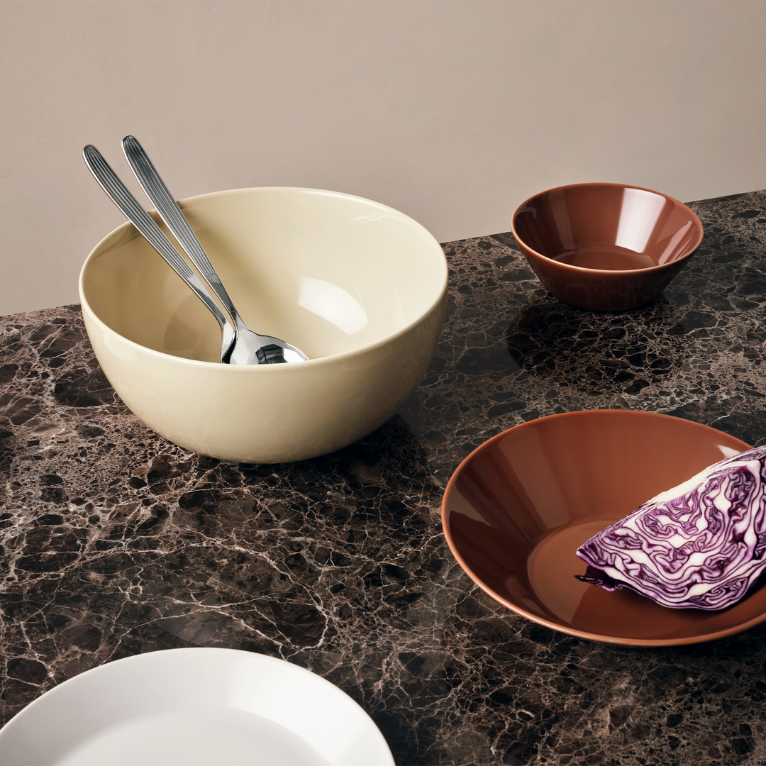 食器  Teema Tiimi linen 8SET iittala Teema Linen Serving Bowl - 55.8 oz (1.65 L) – Touch of Finland