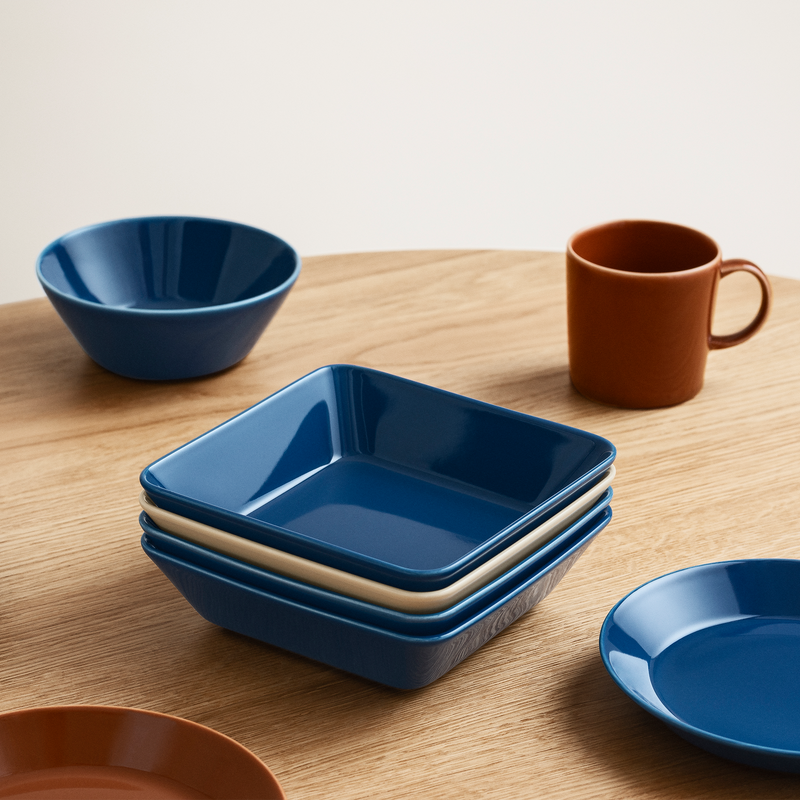 square dishes teema