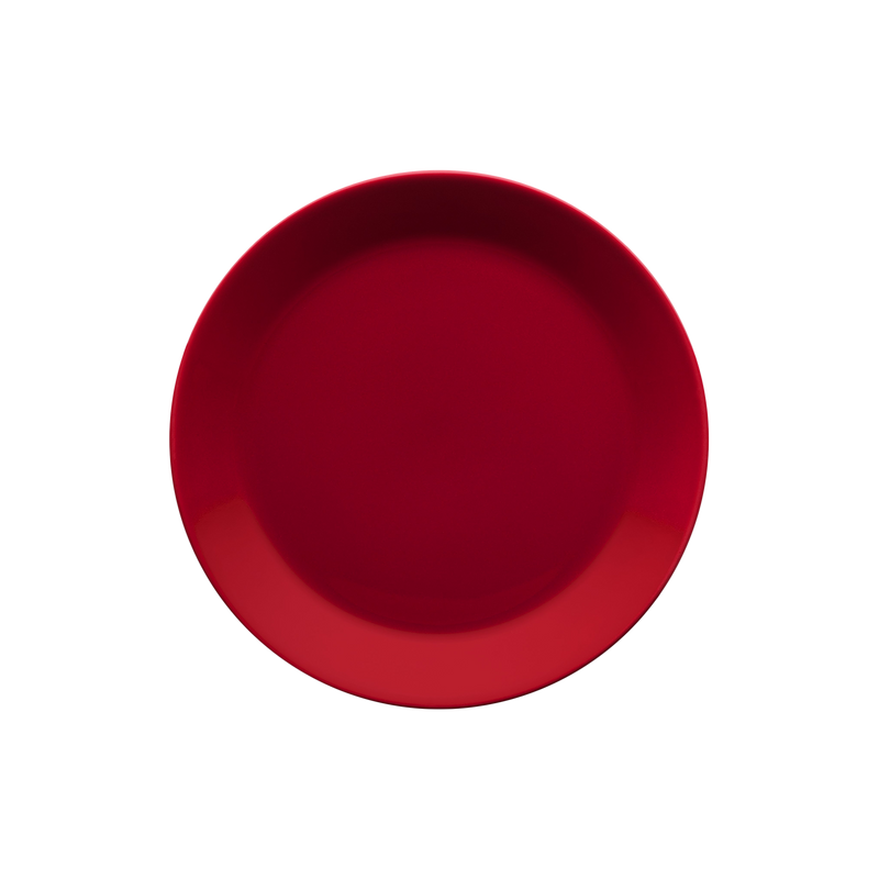 iittala Teema Red Salad Plate