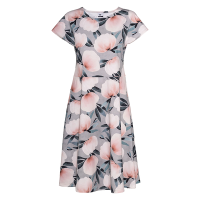 PaaPii Julia Dress - Harmony, grey 