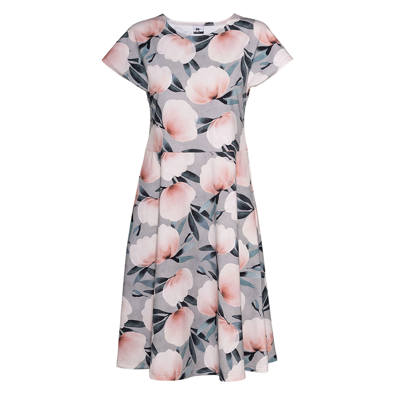 PaaPii Julia Dress - Harmony, grey 