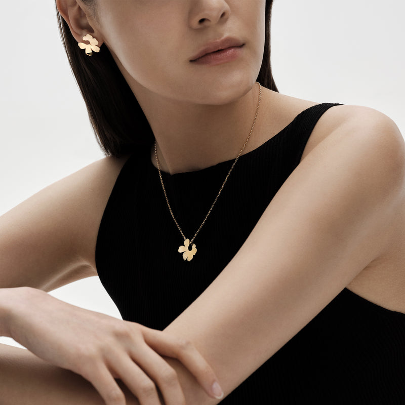 Kalevala x Marimekko Unikko Mini Bronze Necklace – Touch of Finland