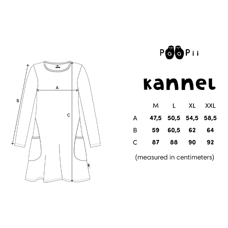 kannel tunic sizes