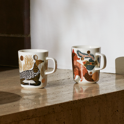Marimekko magical creatures Mugs for holiday season
