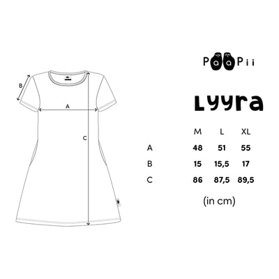 lyyra tunic sizes