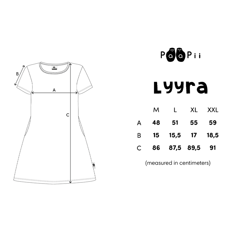 available lyyra sizes