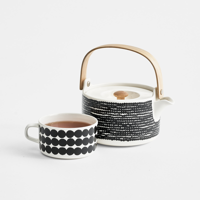 Marimekko Räsymatto Teapot tea set