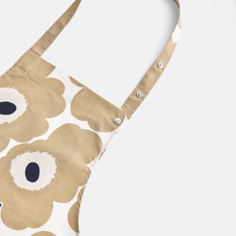 Marimekko beige apron neck straps