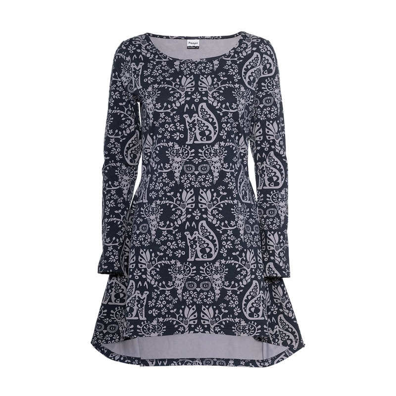 PaaPii Heija Tunic - Meilikki, grey