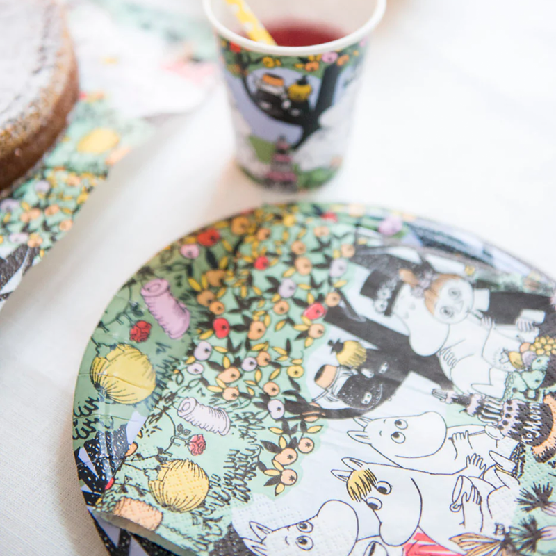 moomin fun plates