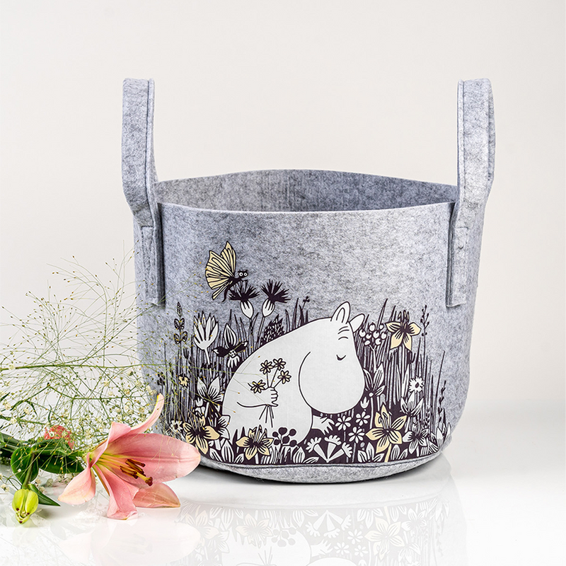 moomin flower fields basket lifestyle