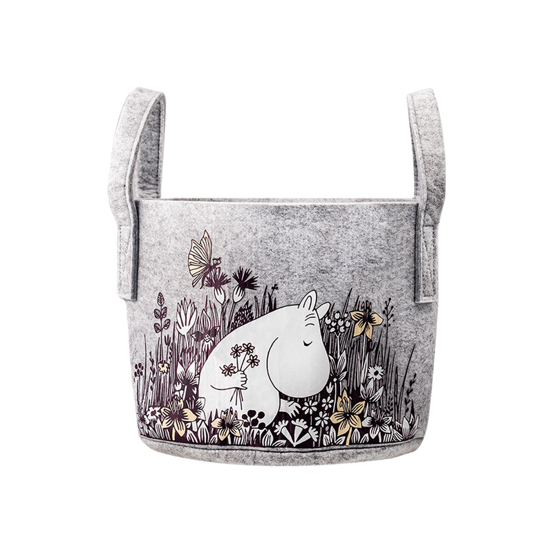 moomin flower fields basket