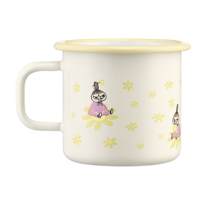 mug moomin flowers left side