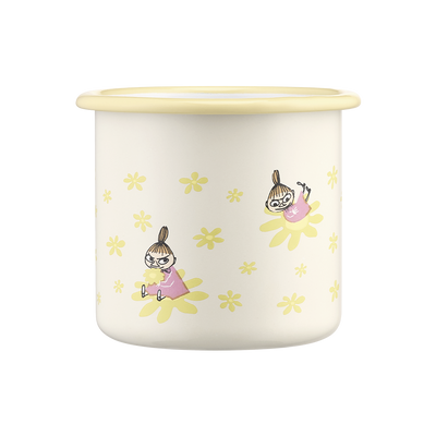 mug moomin flowers center