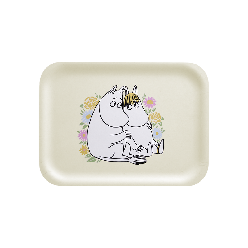 moomin flowers tray front