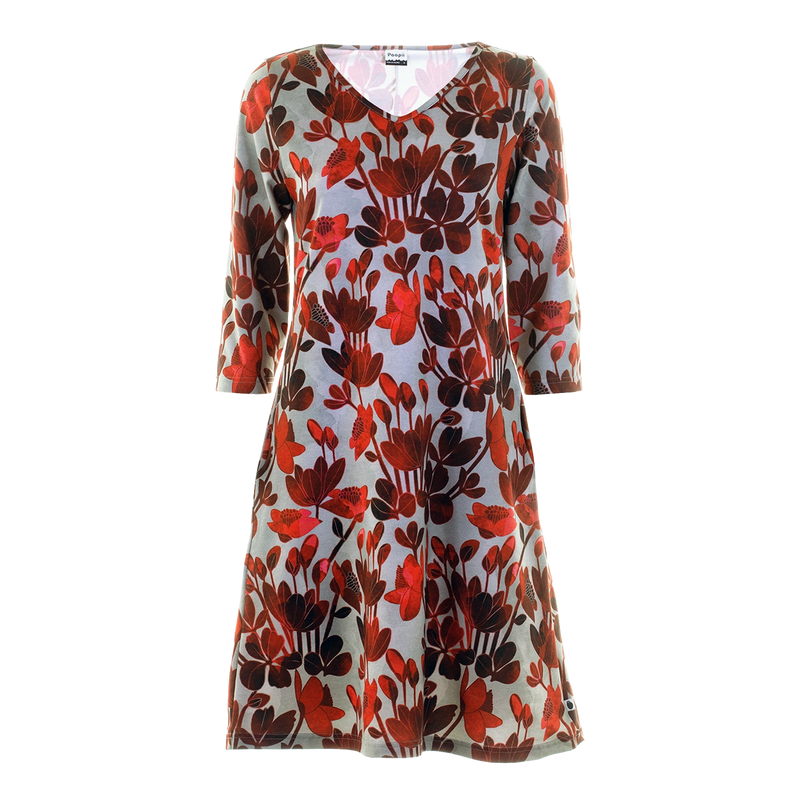 PaaPii Saimi Dress - Glow, grey