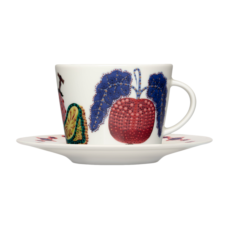 iittala Taika Sato Coffee Cup & Saucer (10 oz)