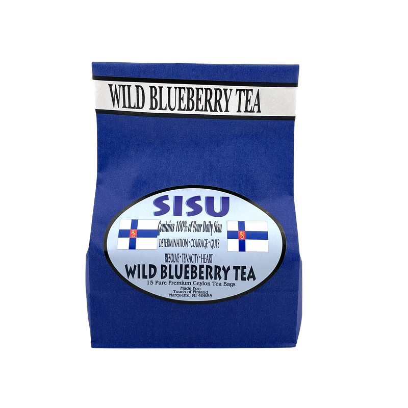 SISU Wild Blueberry Tea (15 count) – Touch of Finland