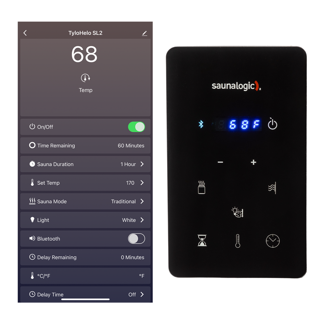 Helo Himalaya Electric Sauna Heater & SL2 WiFi Control – Touch of