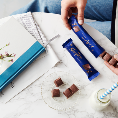 milk chocolate bar unwrapped