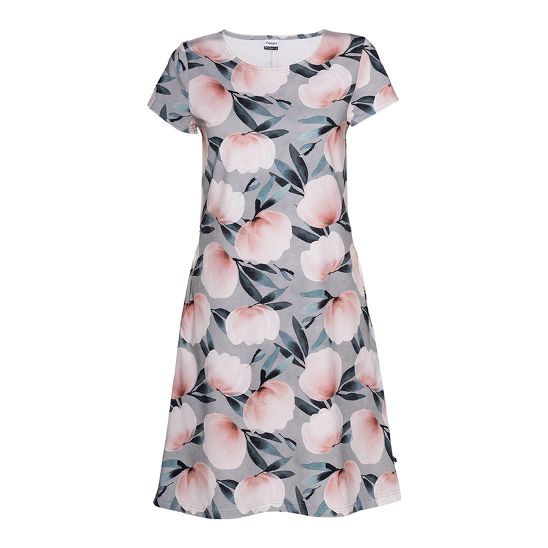 PaaPii Sointu Dress- Harmony, grey 