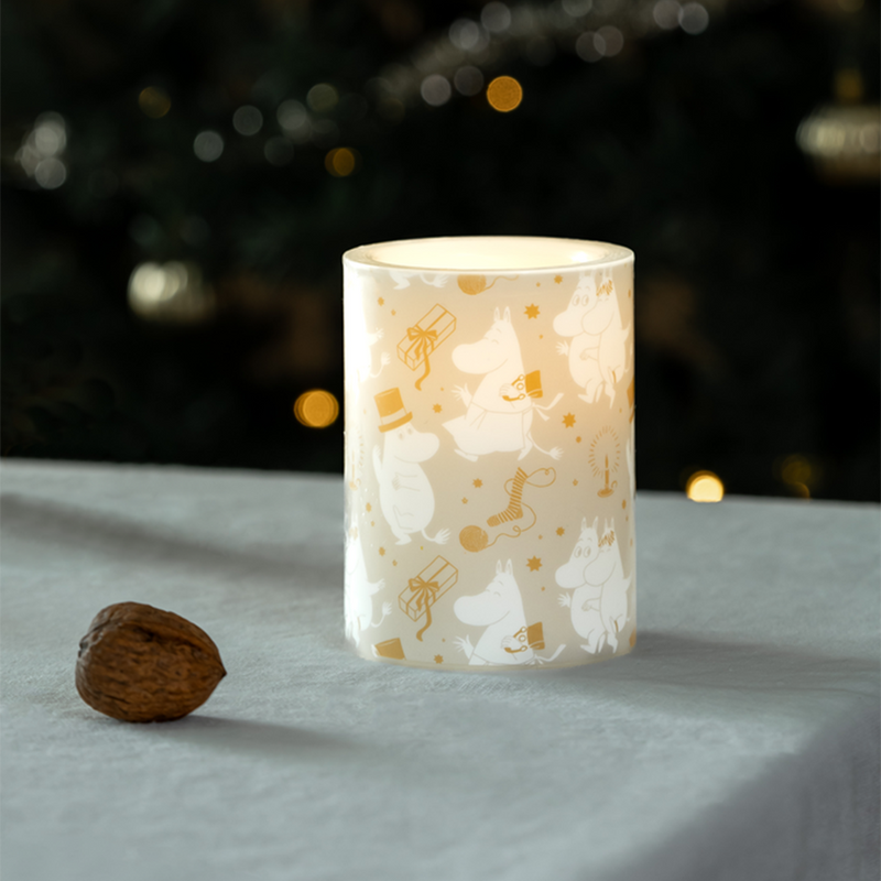 Moomin Sparkling Stars LED Candle lifestyle