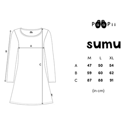 sumu shirt sizes