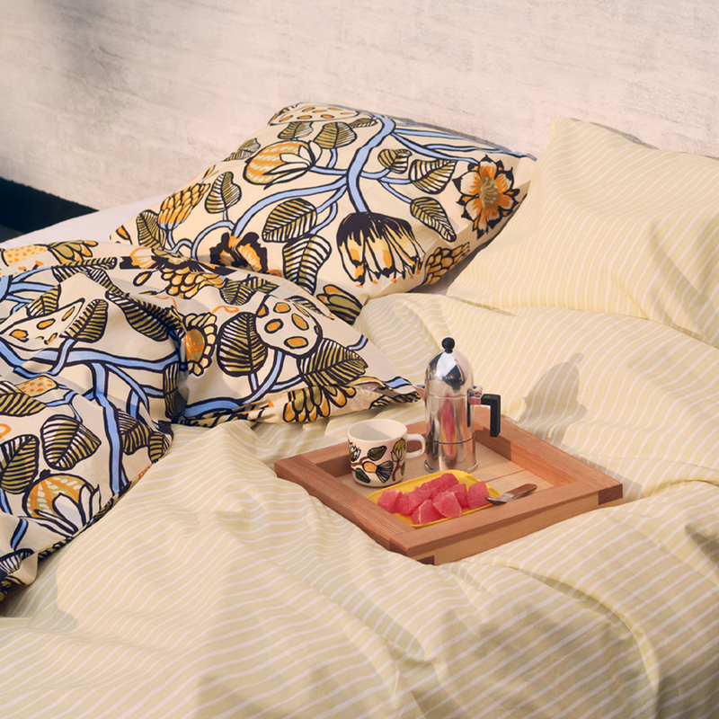 lounging with marimekko tiara collection