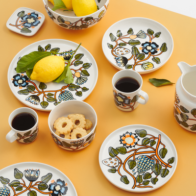 tiara floral dinner set