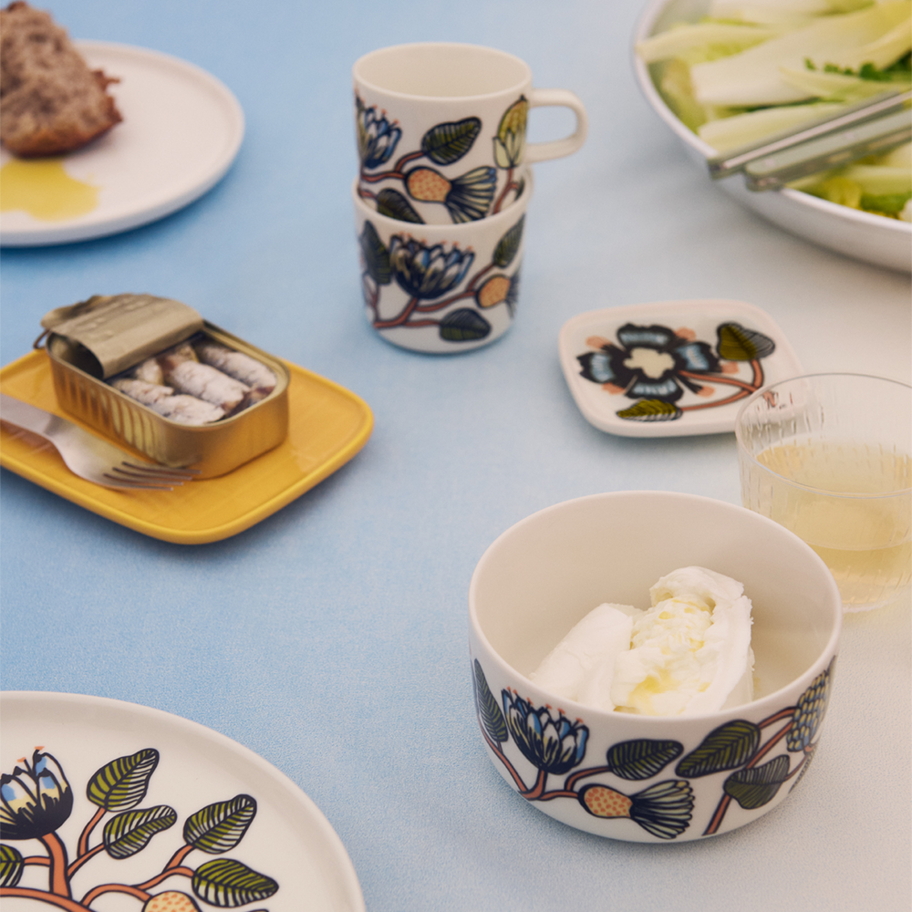Marimekko Tiara Small Square Plate – Touch of Finland