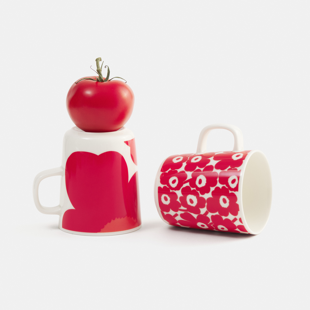 Marimekko 60th Anniversary Unikko Collectible Jar, blue
