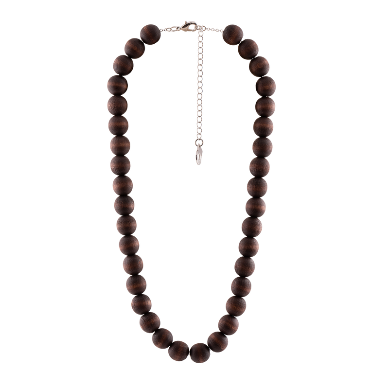 Aarikka Aito Necklace, dark brown