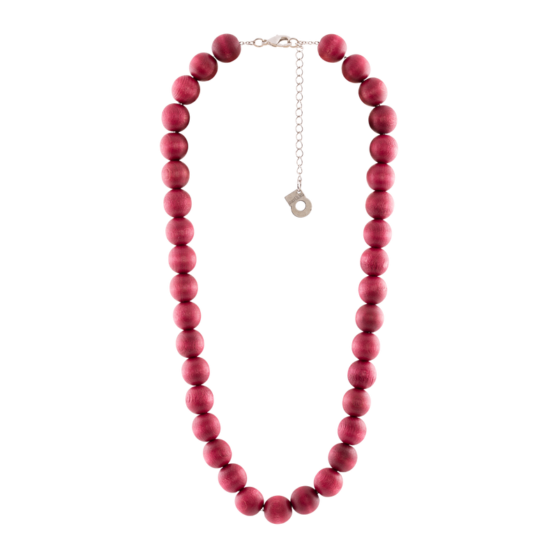 Aarikka Aito Necklace, dark red