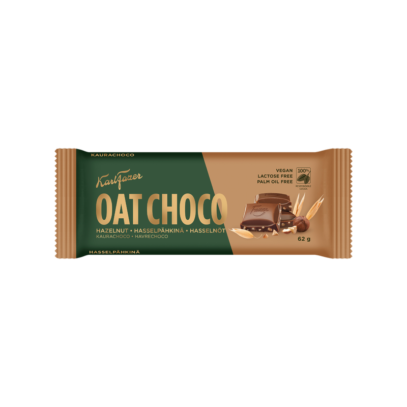 Fazer Oat Choco & Hazelenuts Bar (62g)