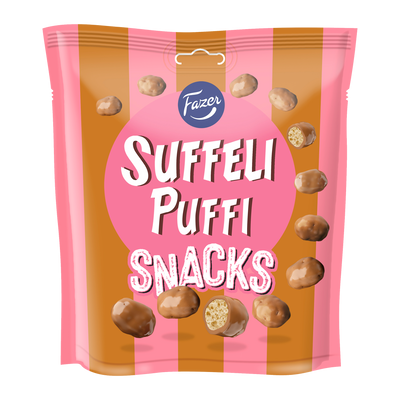 Fazer Suffeli Puffi Snacks (180g)