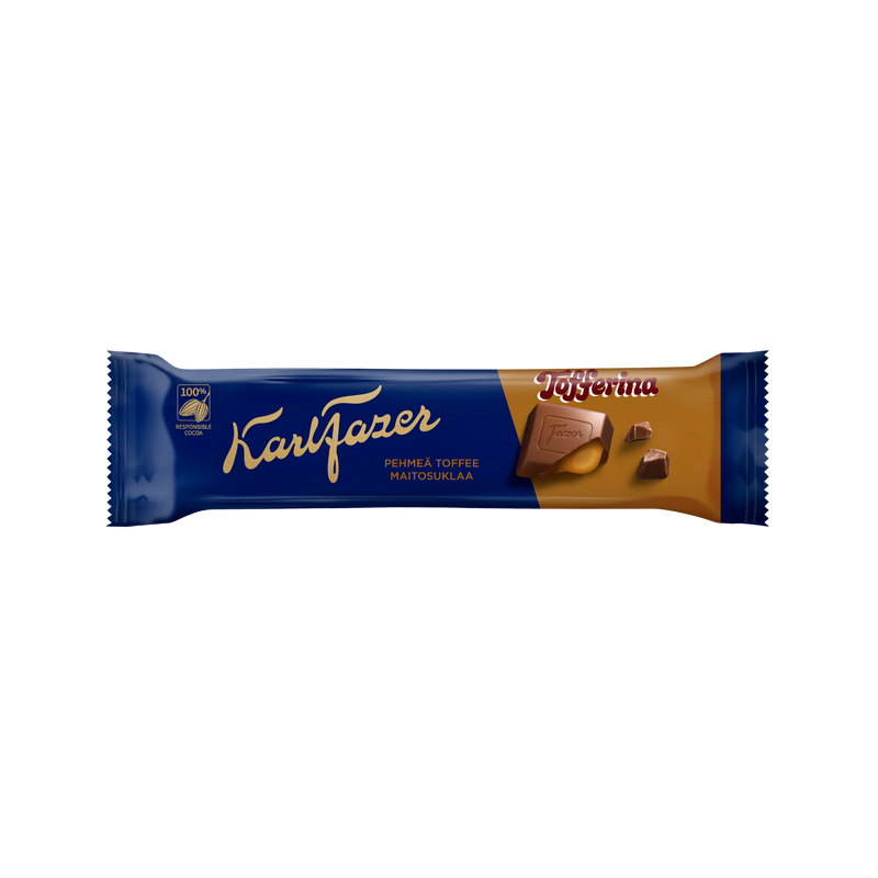 Fazer Tofferina Milk Chocolate Bar (40g)