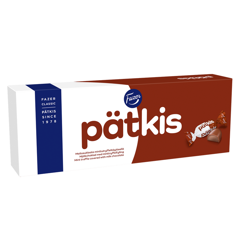 Fazer Pätkis Mint Truffle Milk Chocolates Box (320g)