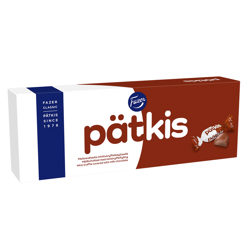 Fazer P tkis Mint Truffle Milk Chocolates Box 320g Touch Of Finland Fazer P tkis Mint Truffle Milk Chocolates Box 320g Touch Of Finland
