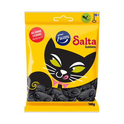 Fazer Salta Katten Licorice (140g)