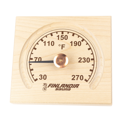 Sauna Thermometer & Hygrometer 6.3 Inch, 195-01F in Fahrenheit