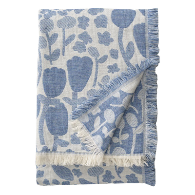 Finlayson Huiske Blanket, blue