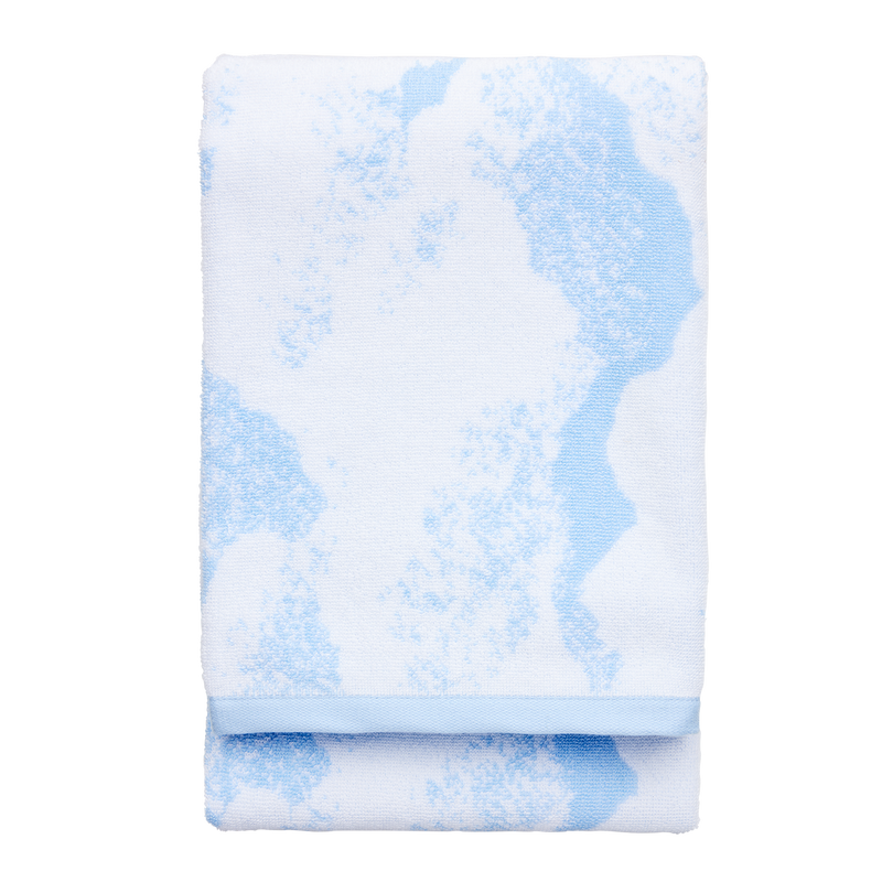 Finlayson Hattara Hand Towel, blue / white