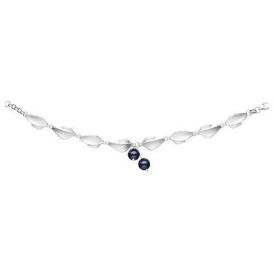 Finnfeelings Blueberry Silver Bracelet