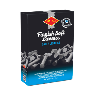 Halva Finnish Soft Salty Licorice (200g)