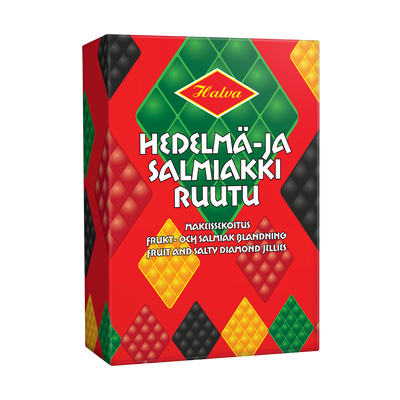 Halva Fruit & Salmiakki Licorice Jellies (240g)