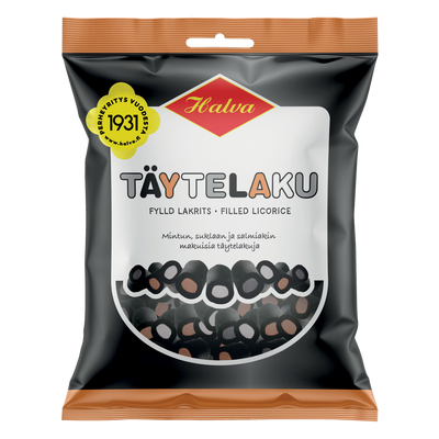 Halva Täytelaku Filled Licorice Mix (350g)