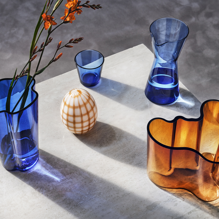 iittala Kartio Ultramarine Blue Pitcher – Touch of Finland