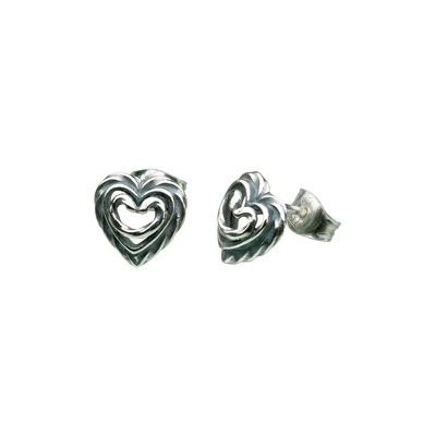 Kalevala Heart of the House Silver Earrings