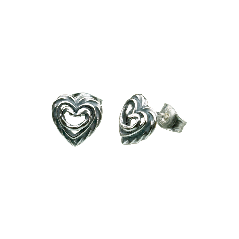 Kalevala Heart of the House Silver Earrings